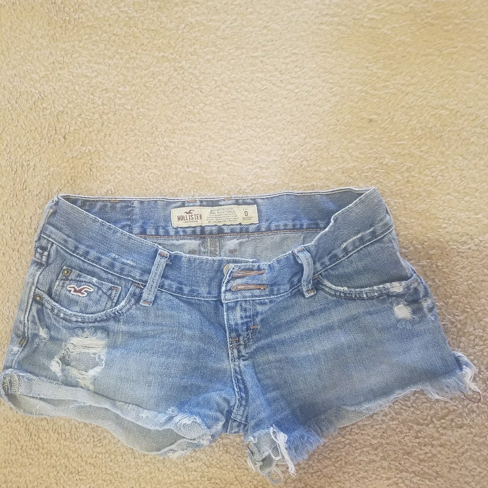 Hollister denim shorts